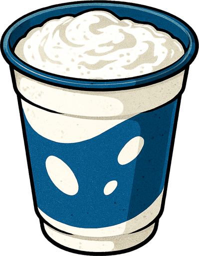 Ayran - Gerçekçi - Yazısız.
In-Game asset.  2d.  High contrast.  No shadows