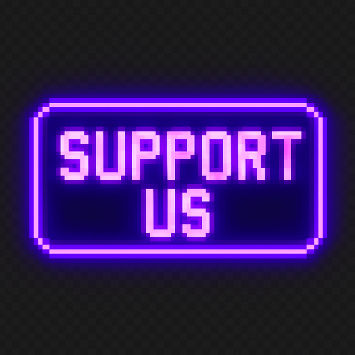 Write SUPPORT US instead of SETTINGS.