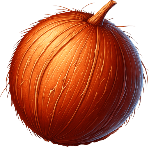 Make an image og a coconut.
Single Game Texture. In-Game asset. 2d. Blank background. High contrast. No shadows.