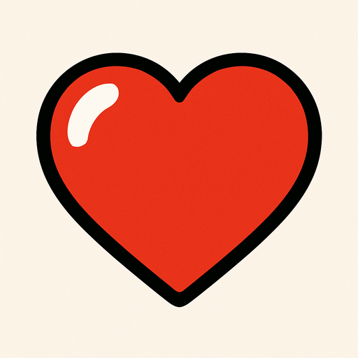Kalp.
In-Game asset.  2d.  High contrast.  No shadows