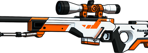 Awp Asimov ekle ve görünüş karikatür olmasın oyundakiyle aynı olsun.
In-Game asset.  2d.  High contrast.  No shadows