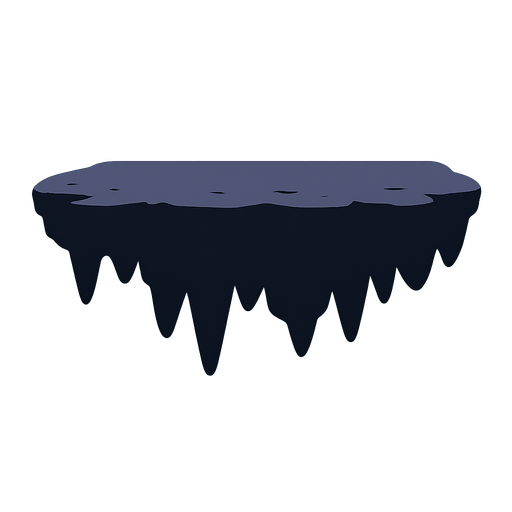 Shadow platform.
In-Game asset.  2d.  High contrast.  No shadows