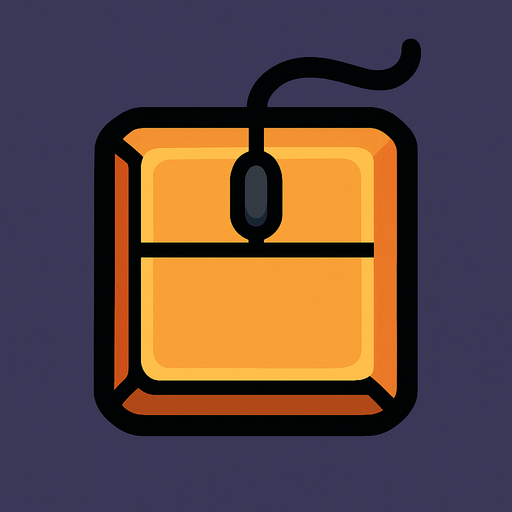 mause but square.
In-Game asset.  2d.  High contrast.  No shadows