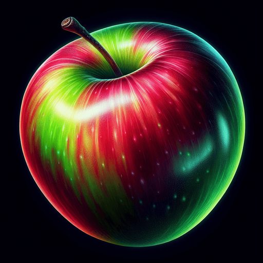 Apple.
2d and great details and color