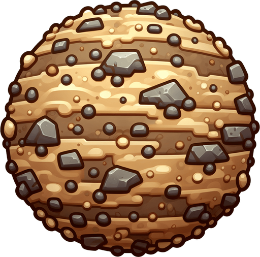 Mud ground.
Single Game Texture.  In-Game asset.  2d.  Blank background.  High contrast.  No shadows