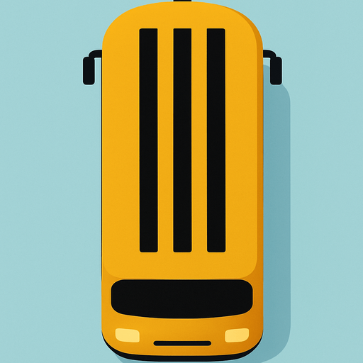 bir otobüsün üstten görünümünü buna benzer şekilde yap