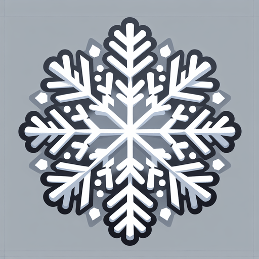 Snow flake. simple. white. Blank background. High contrast. No shadows. Single Game Texture. In-Game asset. 2d. Single Game Texture. In-Game asset. 2d. Blank background. High contrast. No shadows.