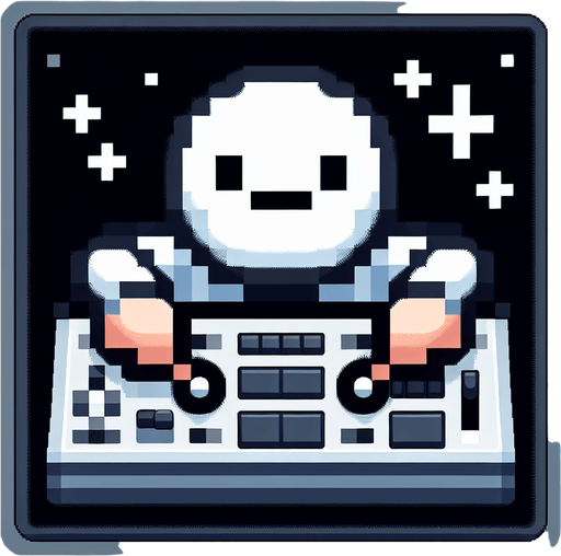 Dj Alock.
Single Game Texture. In-Game asset. 2d. Blank background. High contrast. No shadows.