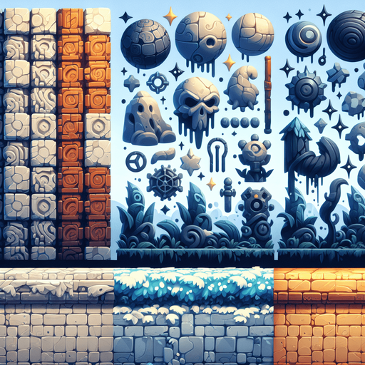 jezus.
Single Game Texture. In-Game asset. 2d. Blank background. High contrast. No shadows.