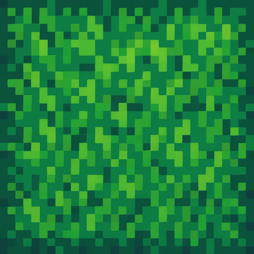 Cesped pixelart.
In-Game asset.  2d.  High contrast.  No shadows