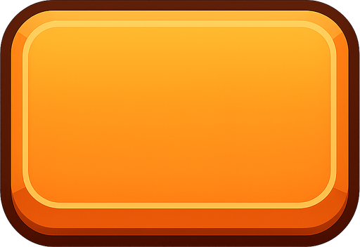 içinde yazı olmayan fakat içi dolu olan buton tasarımı. No background. Transparent background. Blank background. No shadows. 2d. In-Game asset. flat