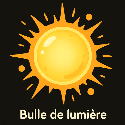 Bulle de lumière.
In-Game asset.  2d.  High contrast.  No shadows