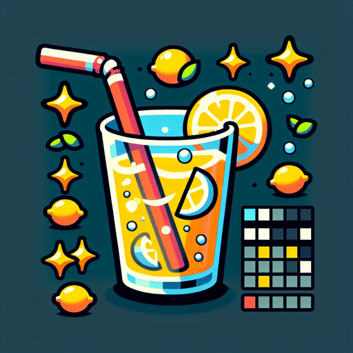 A nice glass of freshly made lemonade..
Single Game Texture. In-Game asset. 2d. Blank background. High contrast. No shadows.
