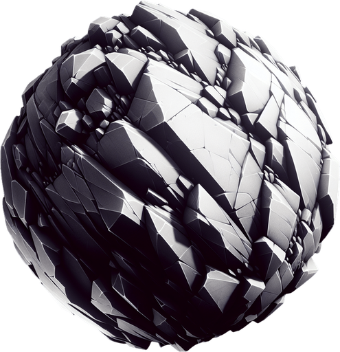 A STONE.
Single Game Texture. In-Game asset. 2d. Blank background. High contrast. No shadows.