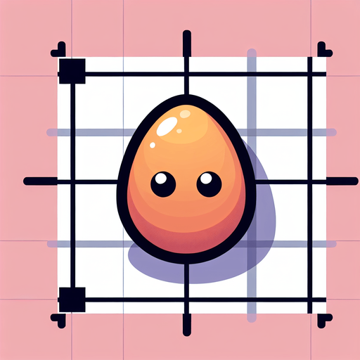 Cartoon egg.
Single Game Texture. In-Game asset. 2d. Blank background. High contrast. No shadows.