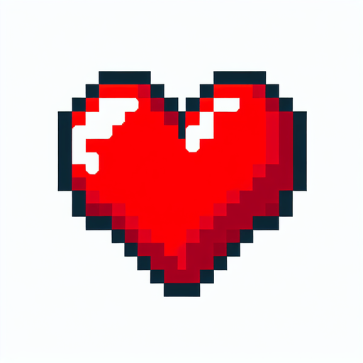 red heart mario.
Single Game Texture.  In-Game asset.  2d.  Blank background.  High contrast.  No shadows