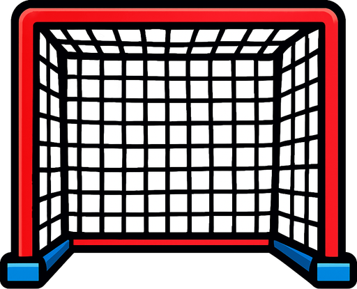 soccer goal 2d ingame asset high contrast no shadows.
In-Game asset.  2d.  High contrast.  No shadows