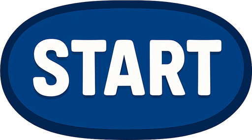 Koyu mavi elips start butonu. In-Game asset. 2d. High contrast. No shadows.
In-Game asset.  2d.  High contrast.  No shadows