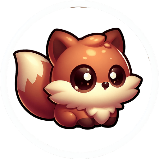 Pokemon Eevee icon, profile image, png transparent background round circle.
Single Game Texture. In-Game asset. 2d. Blank background. High contrast. No shadows.