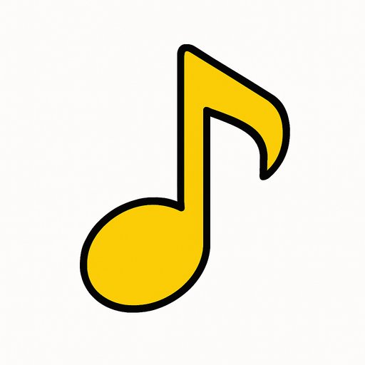 2d yellow renkte golgesiz bir nota olustur.
In-Game asset.  2d.  High contrast.  No shadows