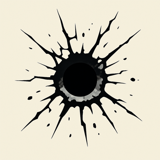 mermi izi.
In-Game asset.  2d.  High contrast.  No shadows