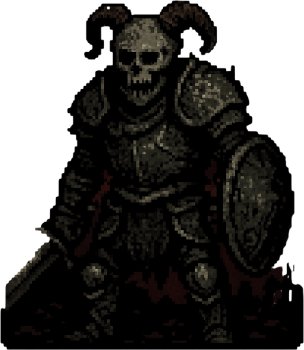 Kart alanı dark souls style 2d pixel art.
In-Game asset.  2d.  High contrast.  No shadows