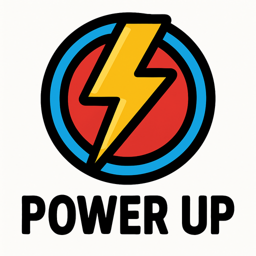 Power Up Simgesi.
In-Game asset.  2d.  High contrast.  No shadows