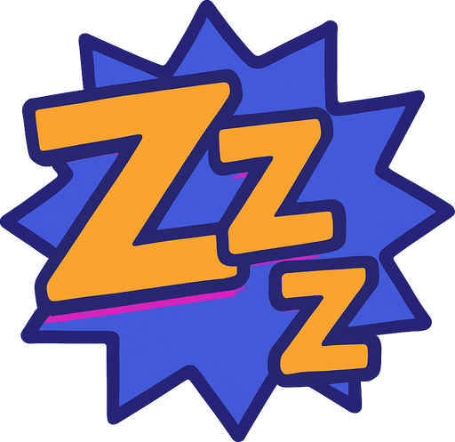 zzZZZ.
In-Game asset.  2d.  High contrast.  No shadows