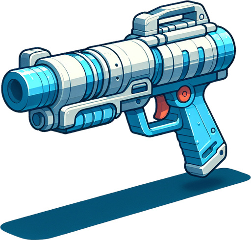 watergun
Single Game Texture. In-Game asset. 2d. Blank background. High contrast. No shadows.