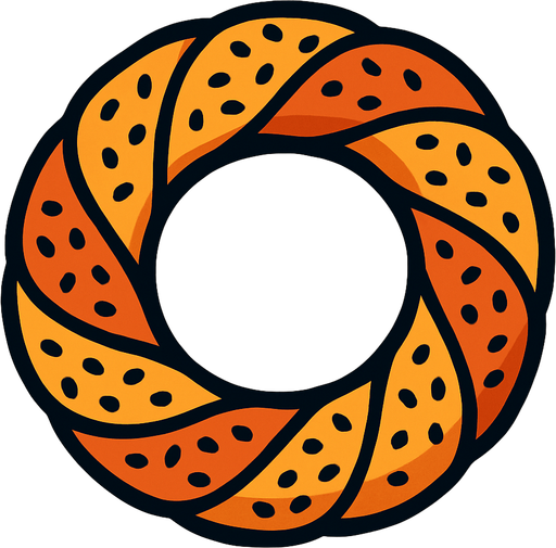 Simit.
In-Game asset.  2d.  High contrast.  No shadows