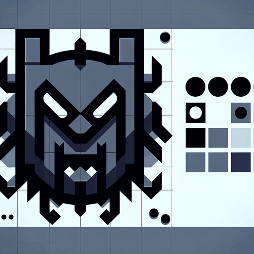 in-game asset. 2d. monster head from top view. blank background. minimalistic flat graphic. Single Game Texture. In-Game asset. 2d. Blank background. High contrast. No shadows..
Single Game Texture. In-Game asset. 2d. Blank background. High contrast. No shadows.