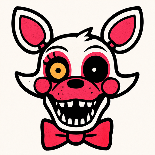 mangle head.
In-Game asset.  2d.  High contrast.  No shadows
