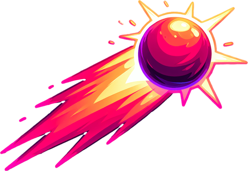 laser beam cartoon game asset.
Single Game Texture. In-Game asset. 2d. Blank background. High contrast. No shadows.