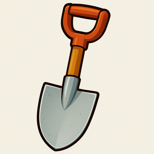 Shovel de plantas vs zombies.
In-Game asset.  2d.  No shadows