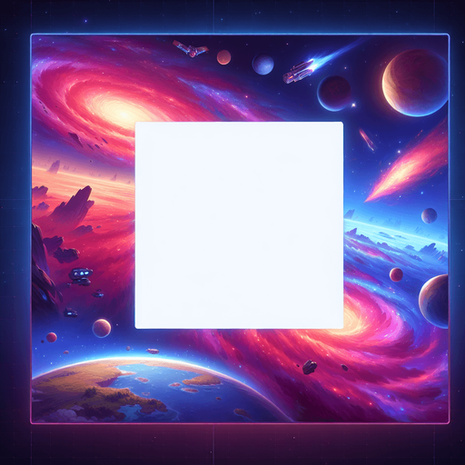 background image like ultra hd space or galaxy.
Single Game Texture.  In-Game asset.  2d.  Blank background.  High contrast.  No shadows