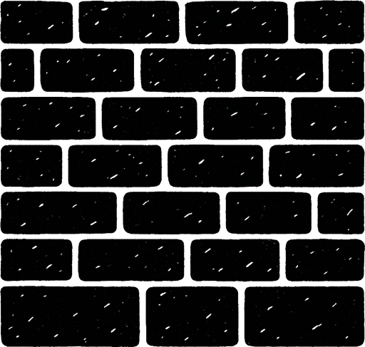 black wall.
In-Game asset.  2d.  High contrast.  No shadows