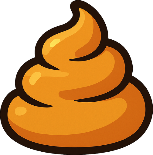 poop.
In-Game asset.  2d.  High contrast.  No shadows