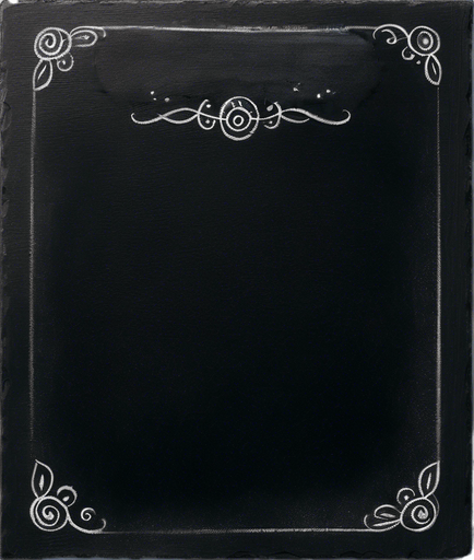 Small title "POTION" in chalk