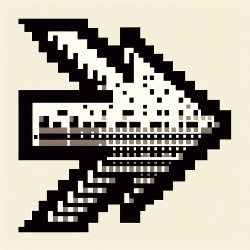 arrow Left.
Single Game Texture. In-Game asset. 2d. Blank background. High contrast. No shadows.