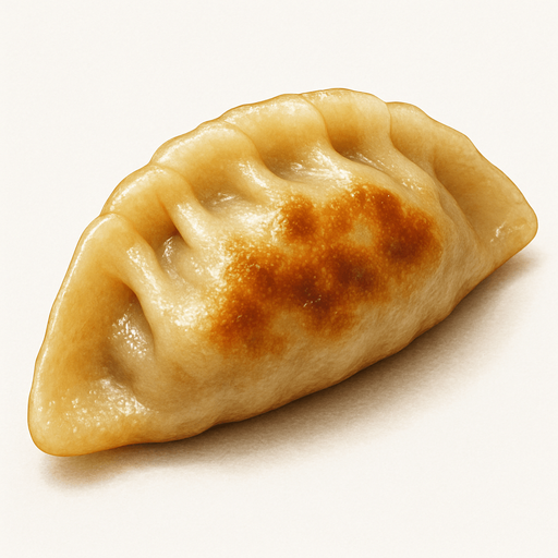 dumpling - Gerçekçi - Yazısız.
In-Game asset.  2d.  High contrast.  No shadows