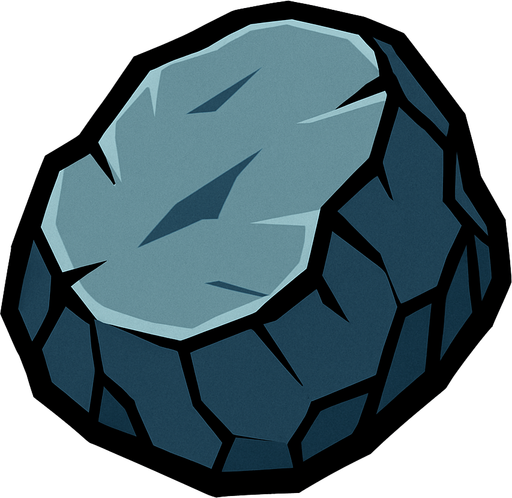 Taş.
In-Game asset.  2d.  High contrast.  No shadows