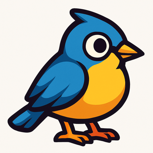 bird.
In-Game asset.  2d.  High contrast.  No shadows