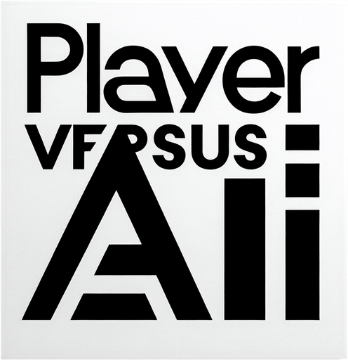 "Player 
    vs 
    Ai" text with white background.