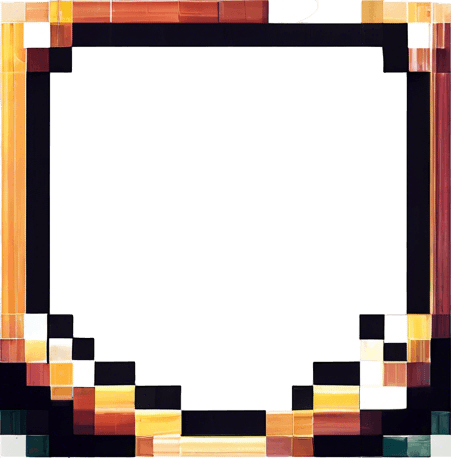 Define the b order and keep the center transperent