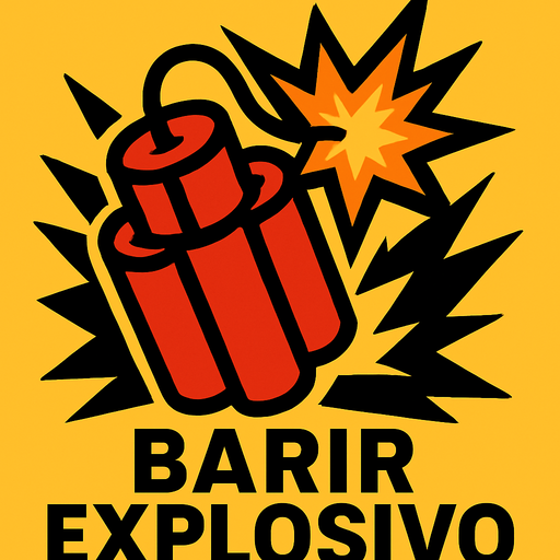BARIR EXPLOSIVO.
In-Game asset.  2d.  High contrast.  No shadows