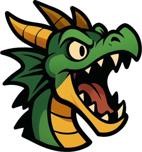 çizimler iyi . ağzı açık olsun ama lazer olmasın.
In-Game asset.  2d.  High contrast.  No shadows