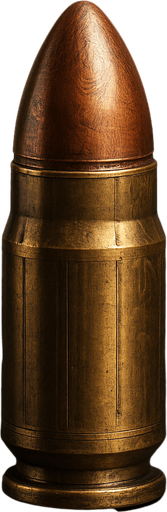 A realistic looking bullet. Add cool details. Please..
Half 3D.