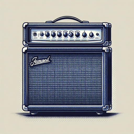 Electric guitar Amplifier.
Single Game Texture.  In-Game asset.  2d.  Blank background.  High contrast.  No shadows