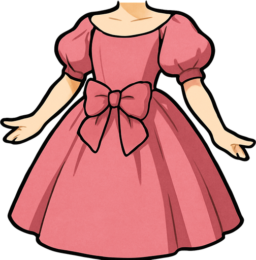 princess dress same pose