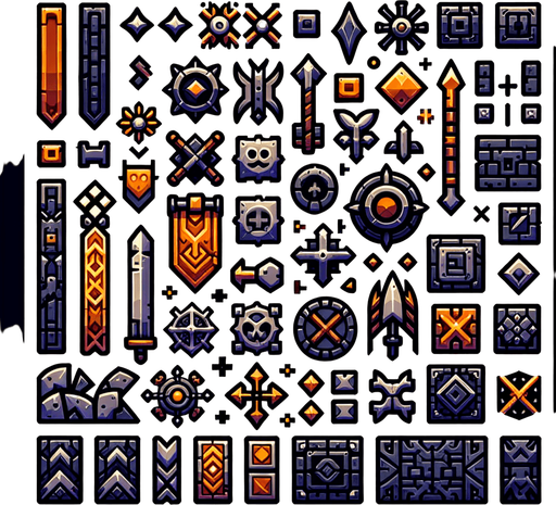 mg.
Single Game Texture.  In-Game asset.  2d.  Blank background.  High contrast.  No shadows